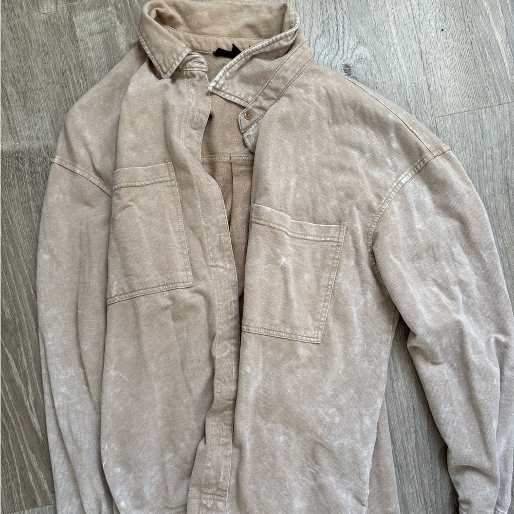 Tan Shacket